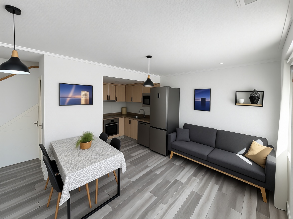 Chalet with direct beach access in Santa Pola — Kitchen