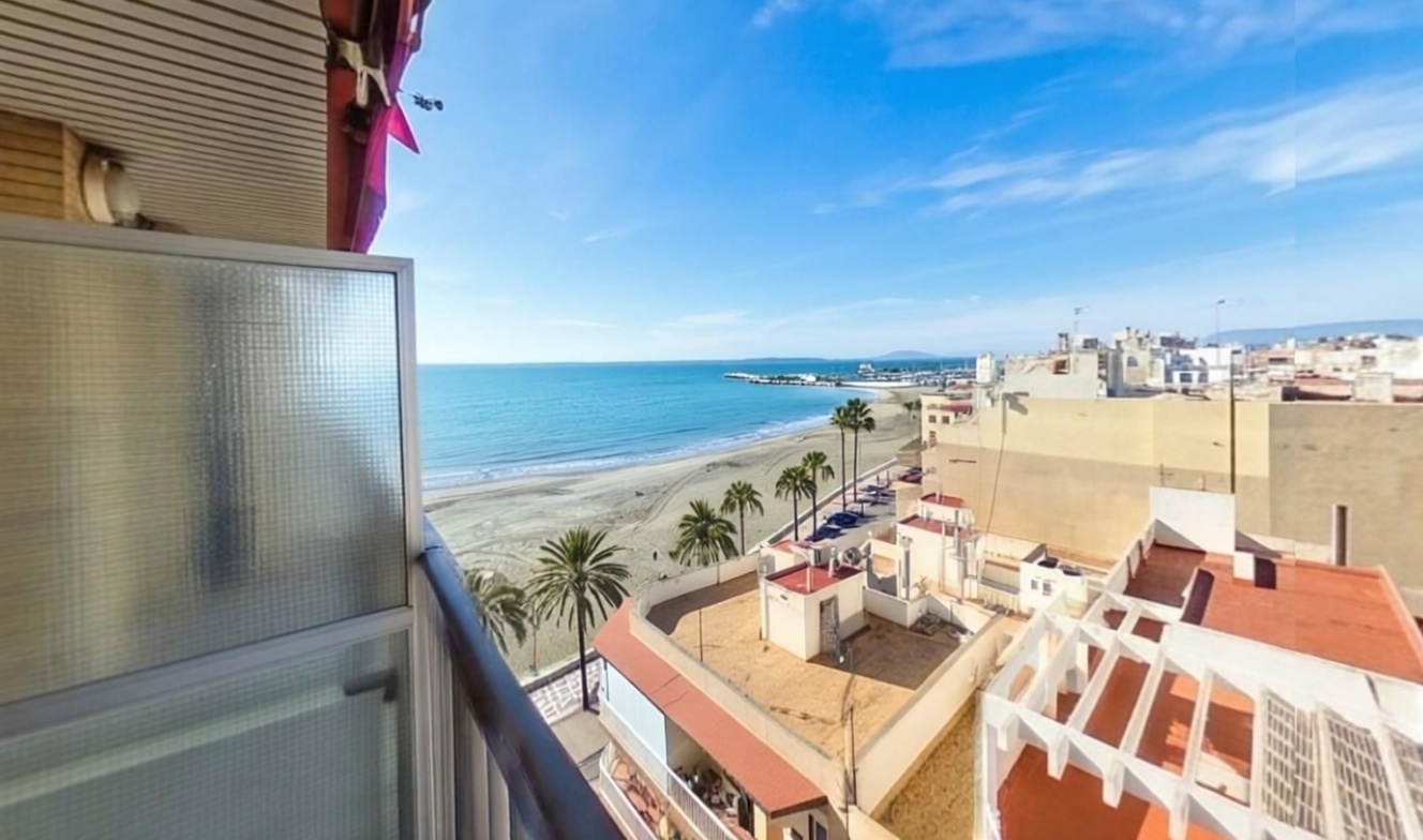 Wohnung in erste Strandlinie in Santa Pola