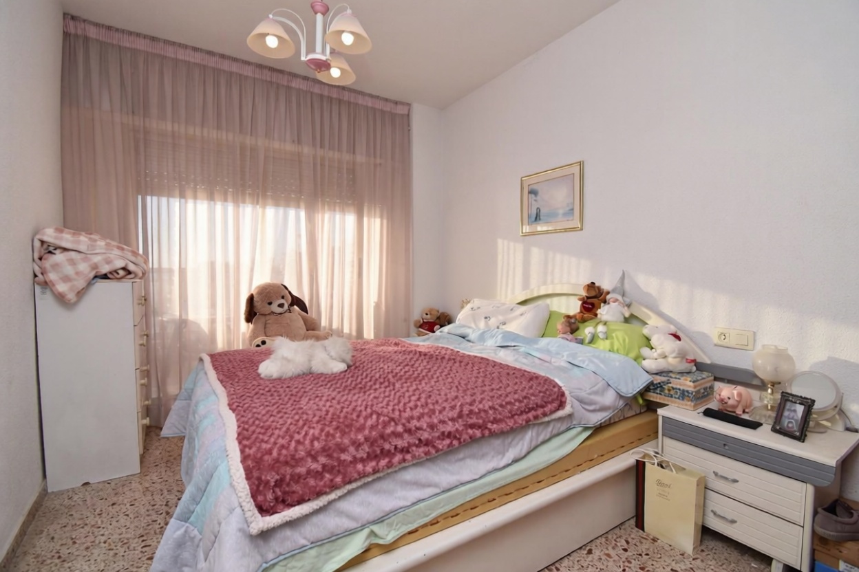Wohnung in erste Strandlinie in Santa Pola — Schlafzimmer