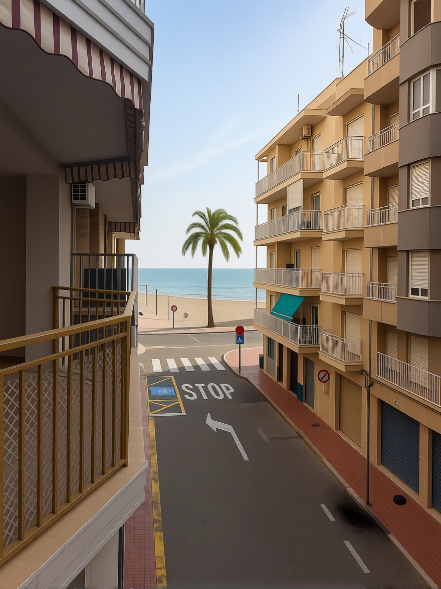 Wohnung in erste Strandlinie in Santa Pola