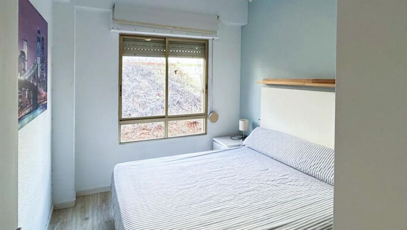 Wohnung in erste Strandlinie in Santa Pola — Schlafzimmer