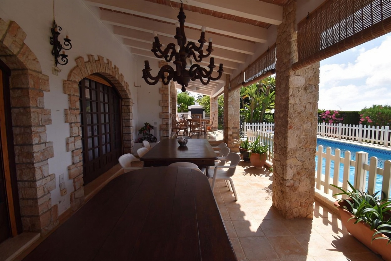 Chalet con acceso directo a playa en Santa Pola — Cocina