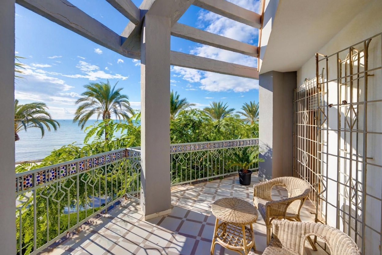Chalet mit direkter Strandzugang in Santa Pola