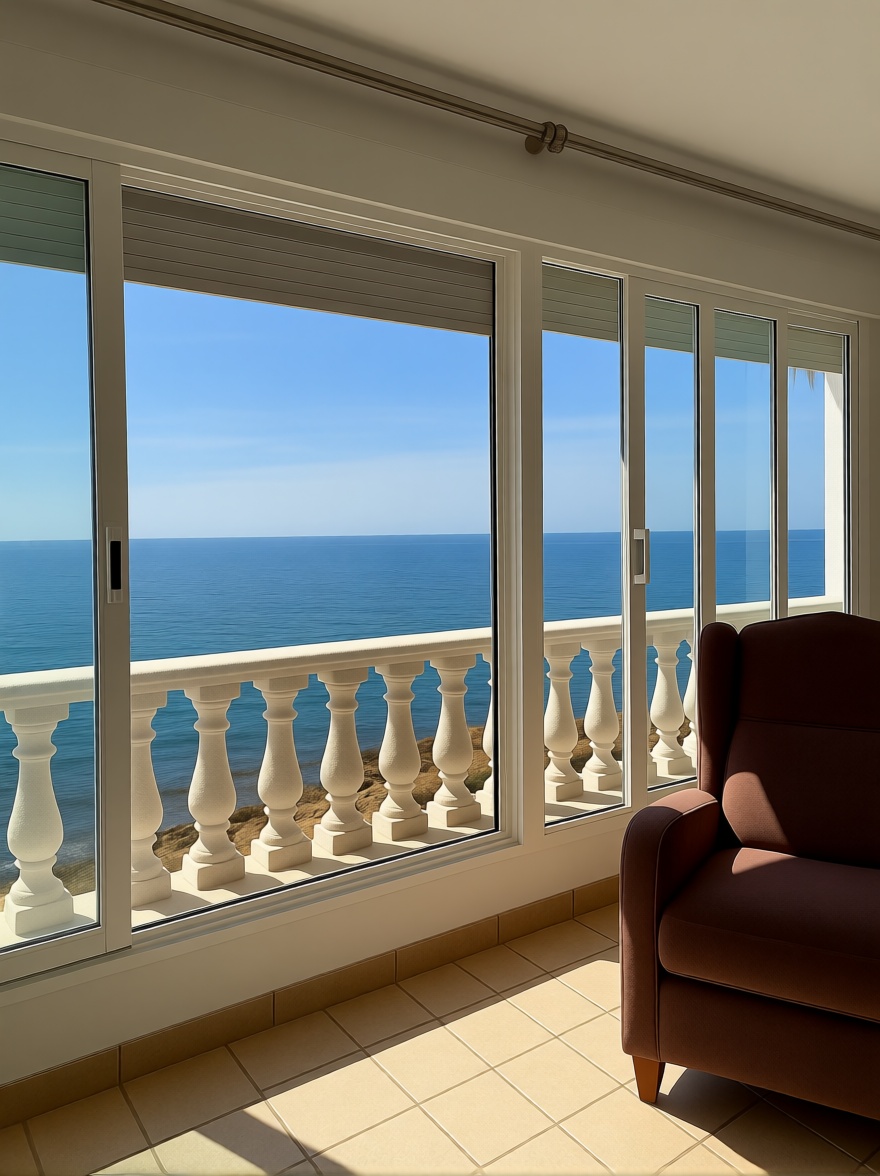 Chalet avec accès direct à la plage à Santa Pola — Chambre