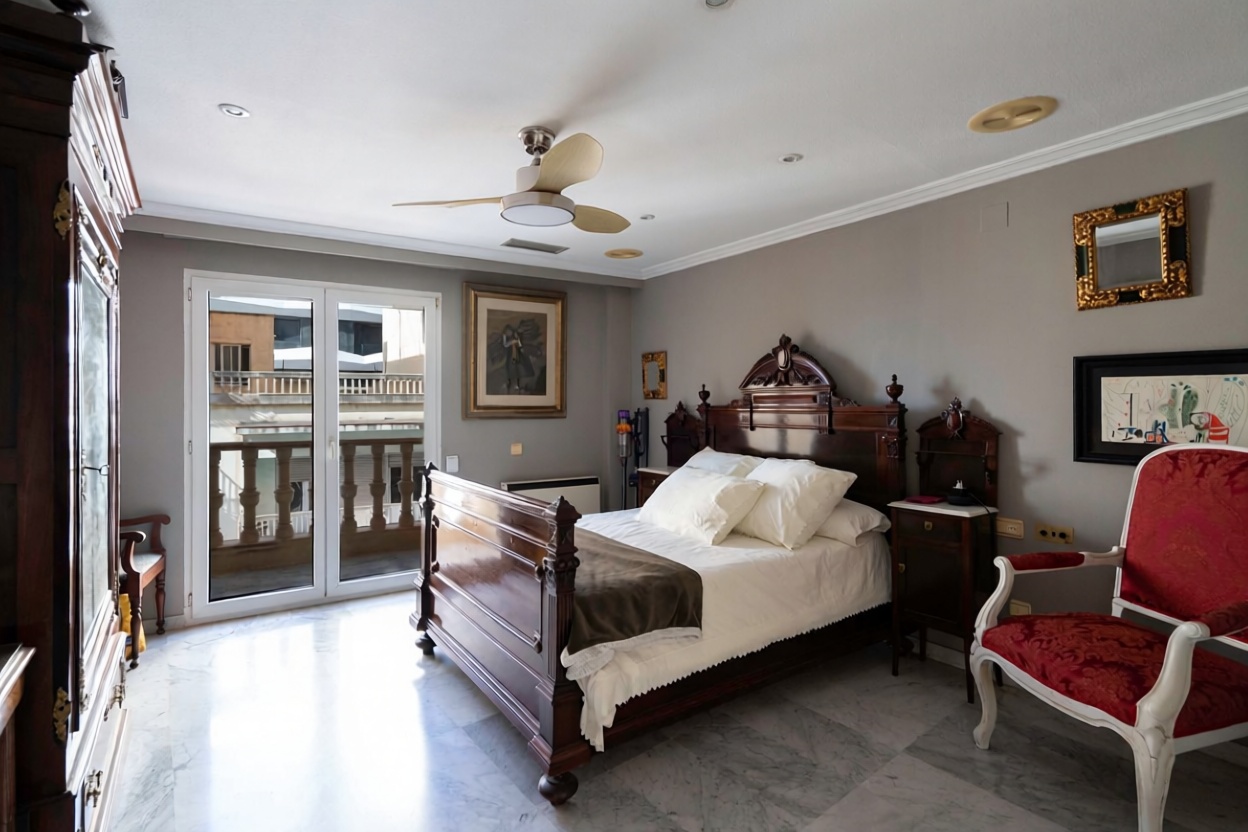 Wohnung in erste Strandlinie in Santa Pola — Schlafzimmer