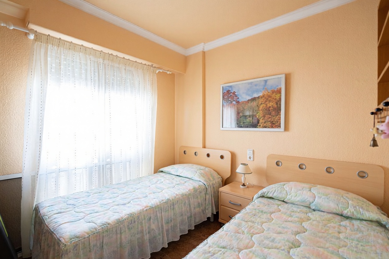 Wohnung in erste Strandlinie in Santa Pola — Schlafzimmer