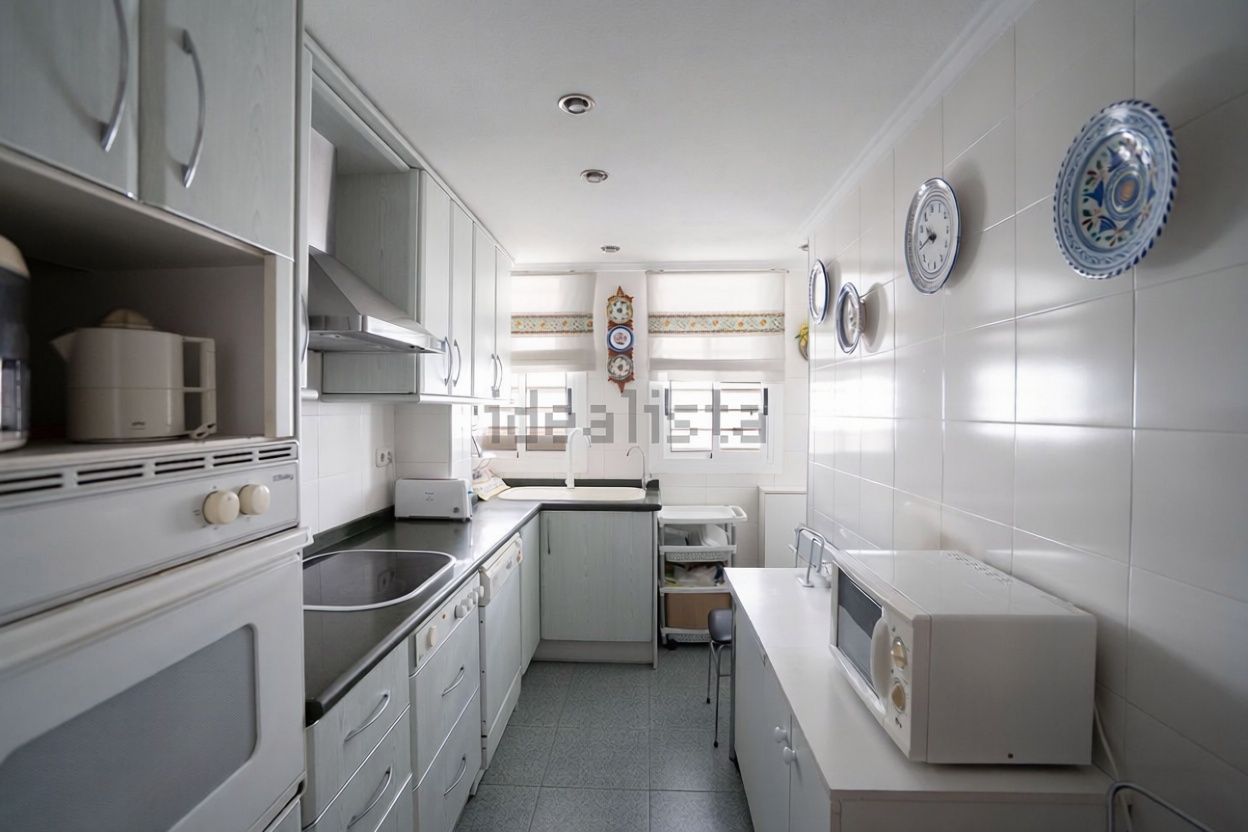 Wohnung in erste Strandlinie in Santa Pola — Küche