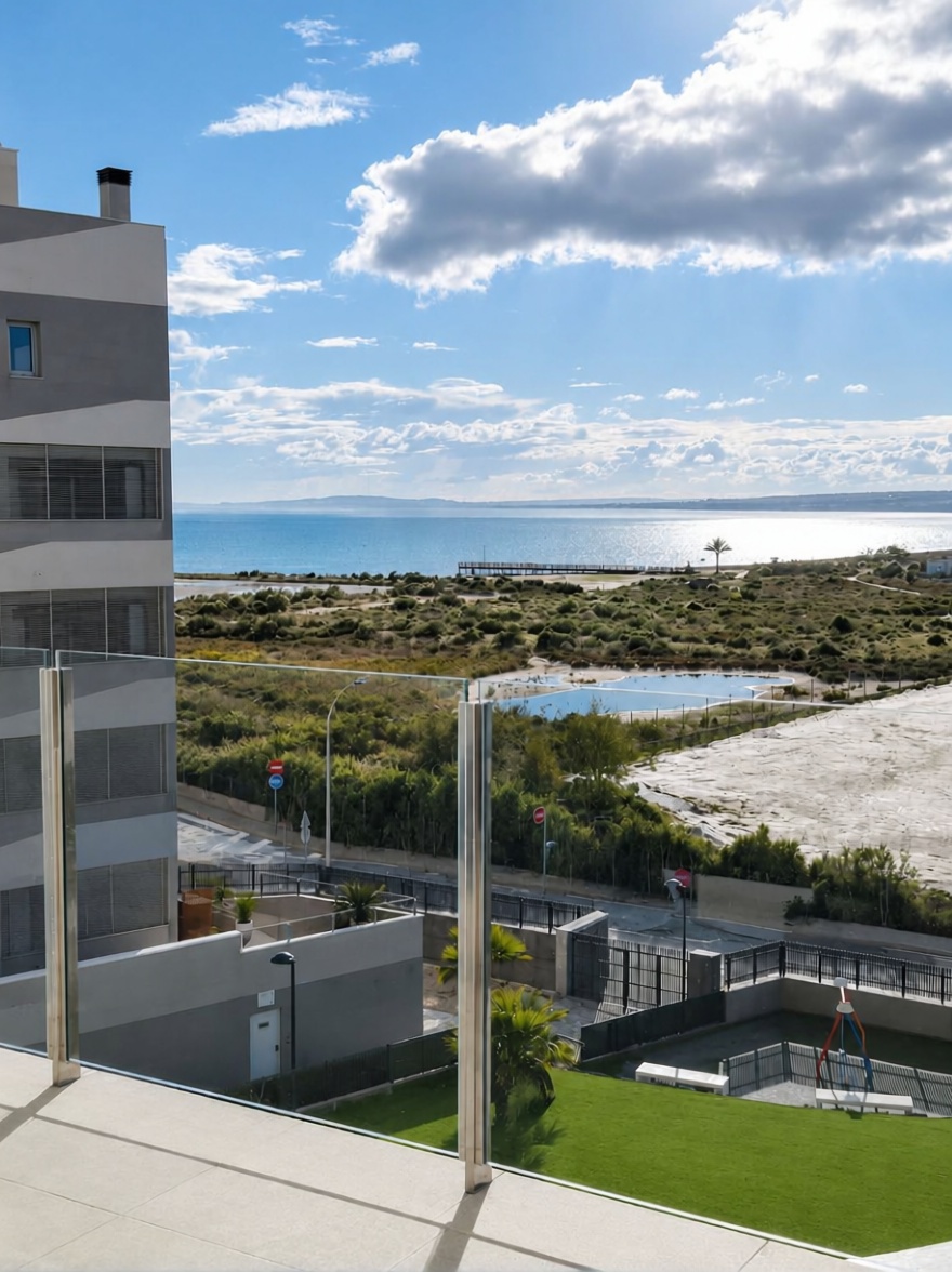 Piso en primera línea de playa en Santa Pola