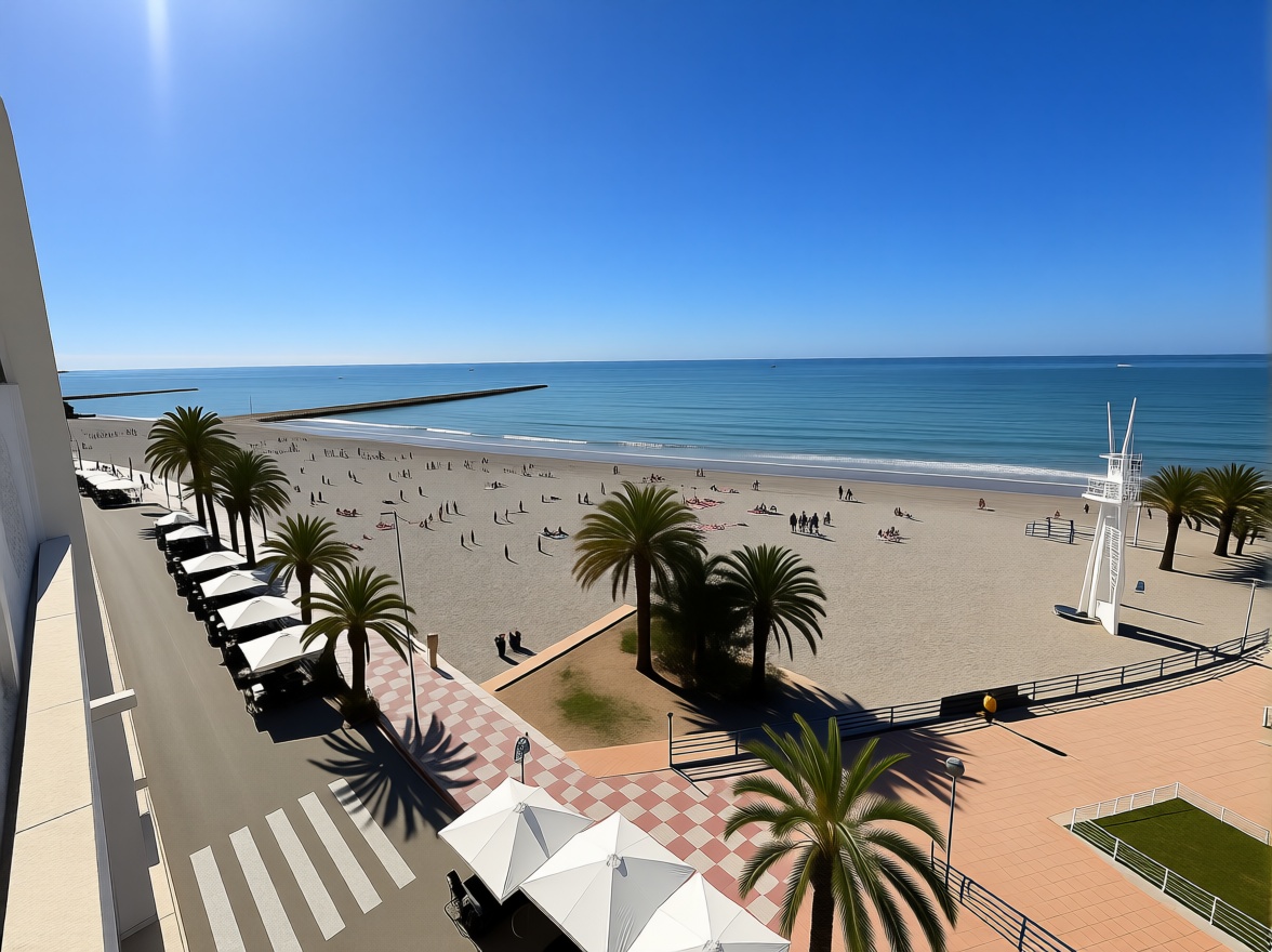 Wohnung in erste Strandlinie in Santa Pola — Meerblick