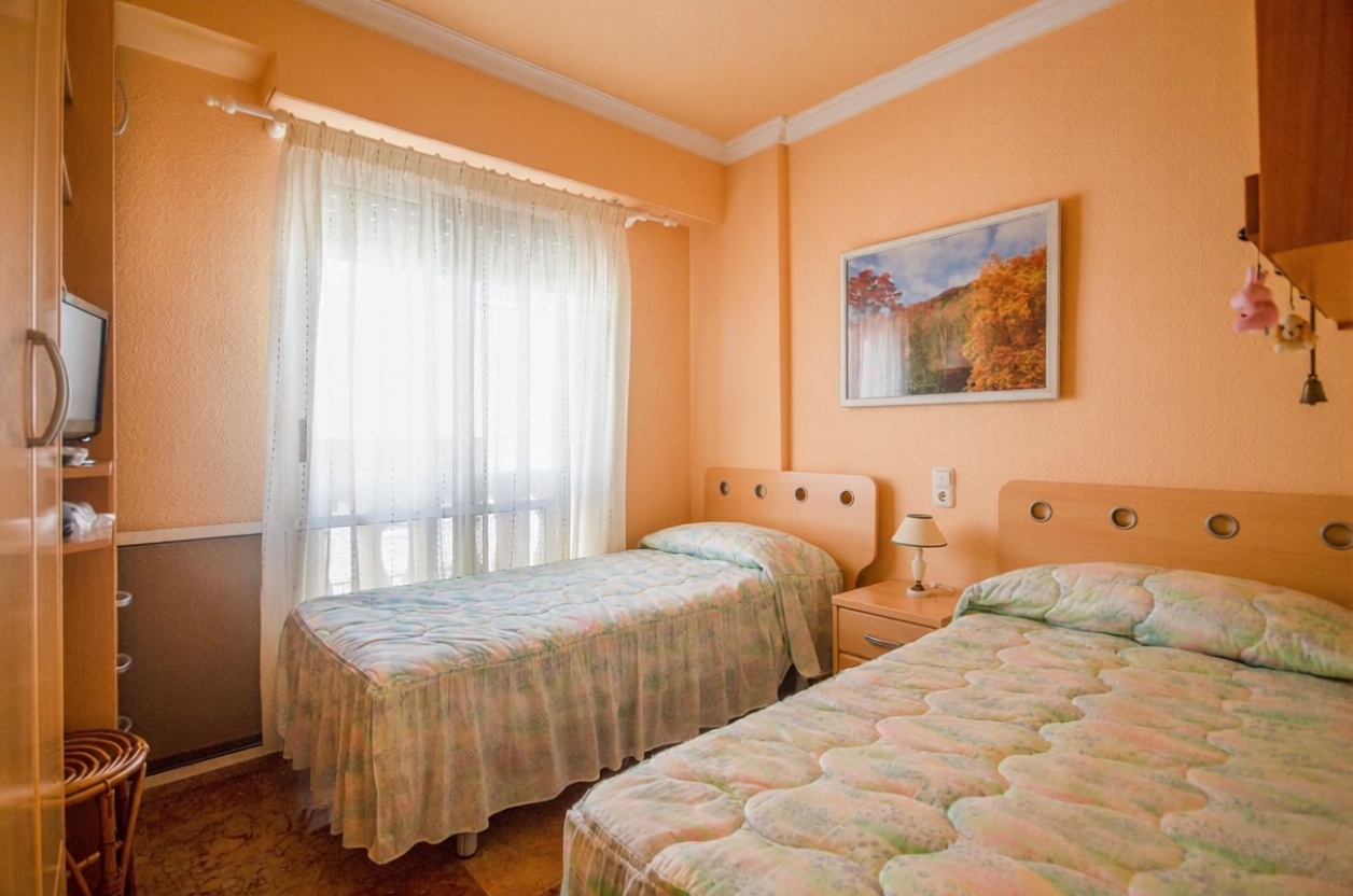 Wohnung in erste Strandlinie in Santa Pola — Schlafzimmer