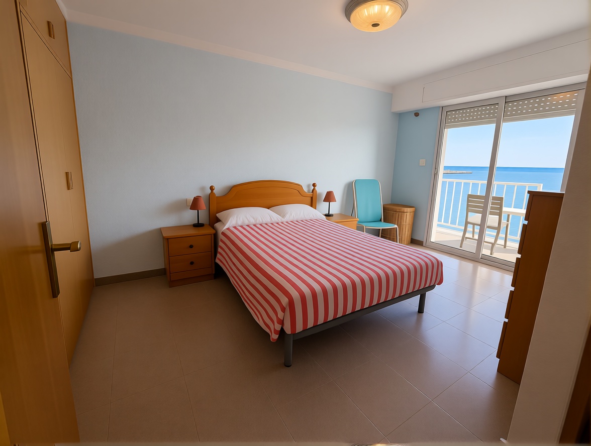 Wohnung in erste Strandlinie in Santa Pola — Schlafzimmer