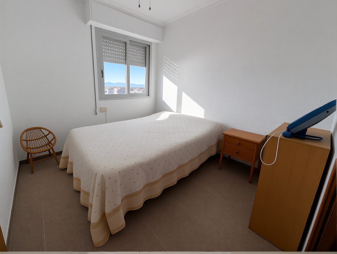 Wohnung in erste Strandlinie in Santa Pola — Schlafzimmer