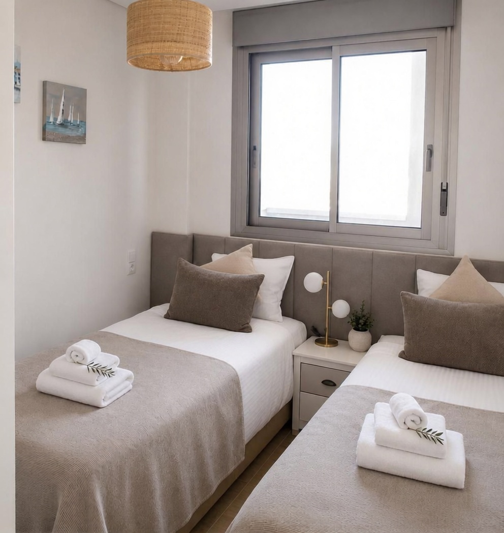 Wohnung in erste Strandlinie in Santa Pola — Schlafzimmer