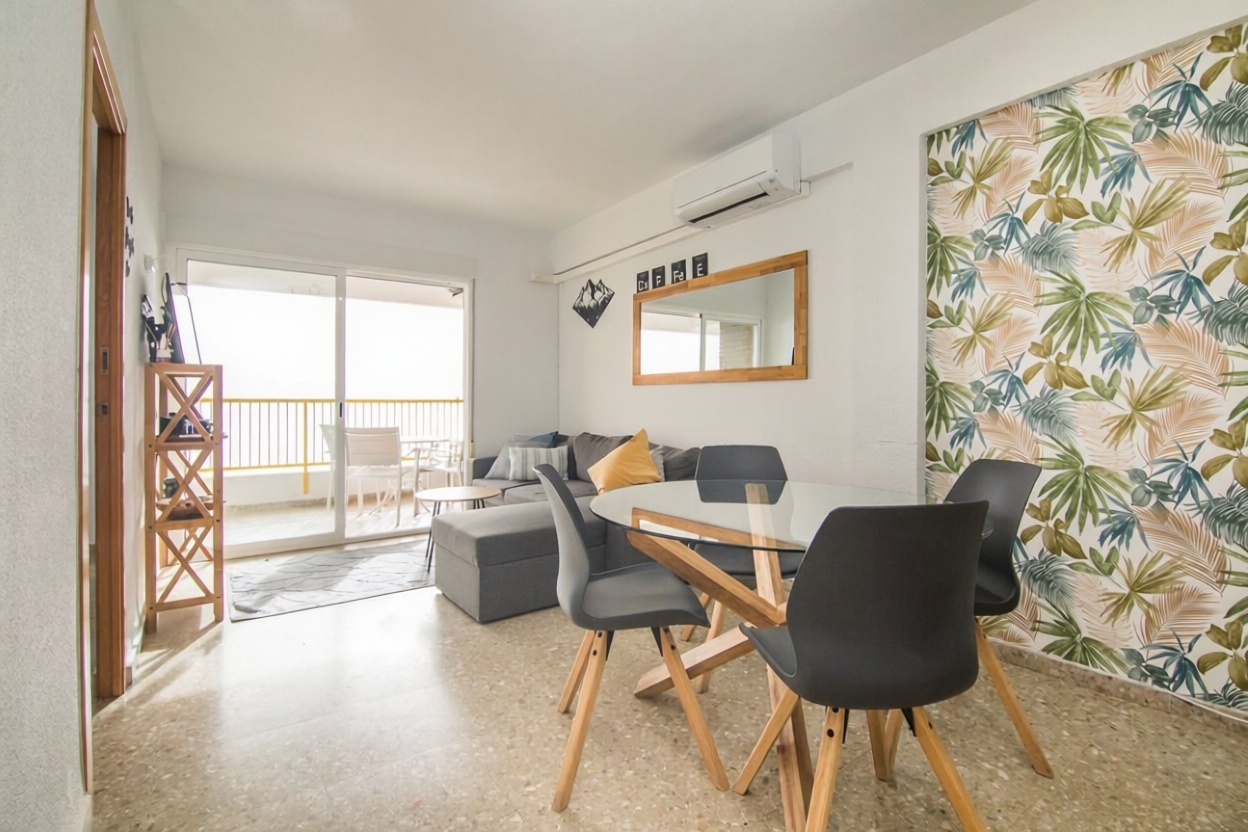 Wohnung in erste Strandlinie in Santa Pola — Küche