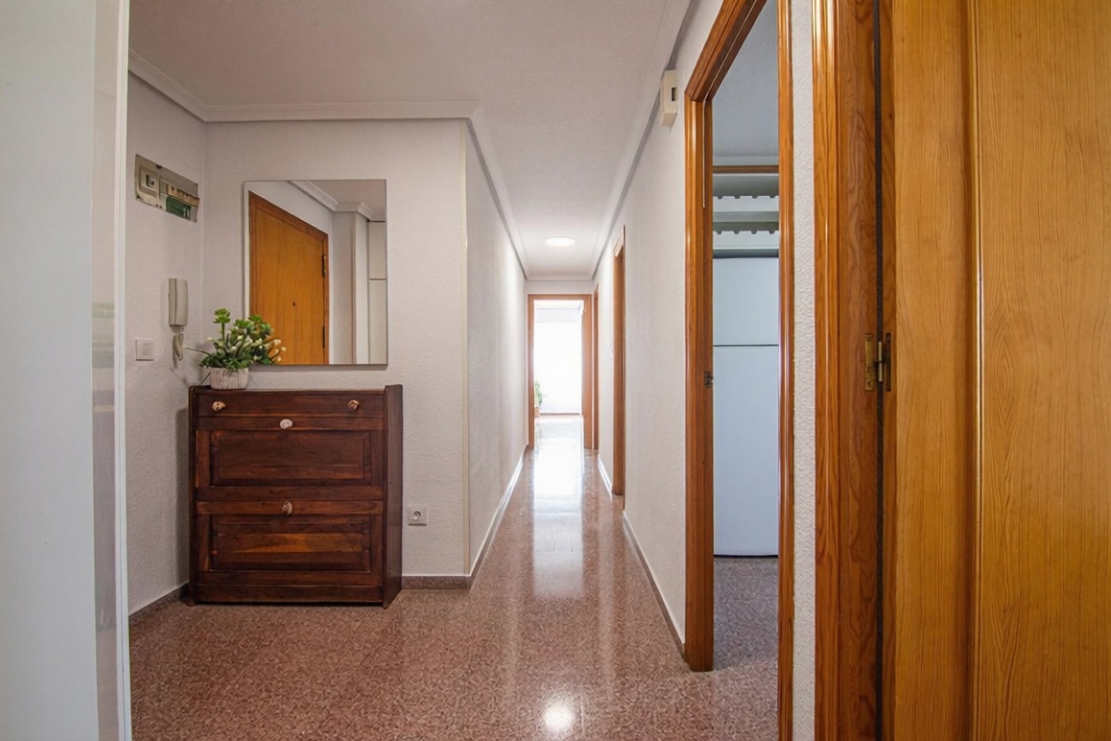 Wohnung in erste Strandlinie in Santa Pola — Schlafzimmer