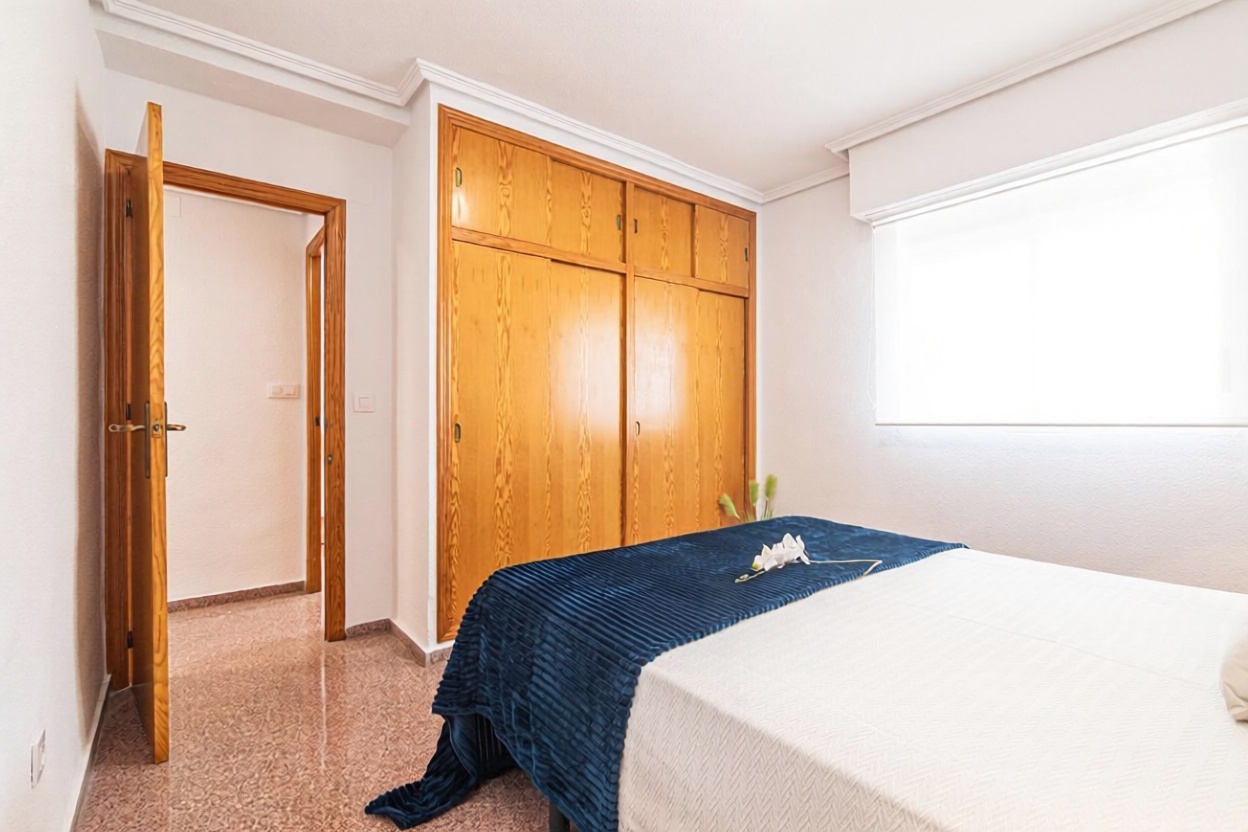 Wohnung in erste Strandlinie in Santa Pola — Bad