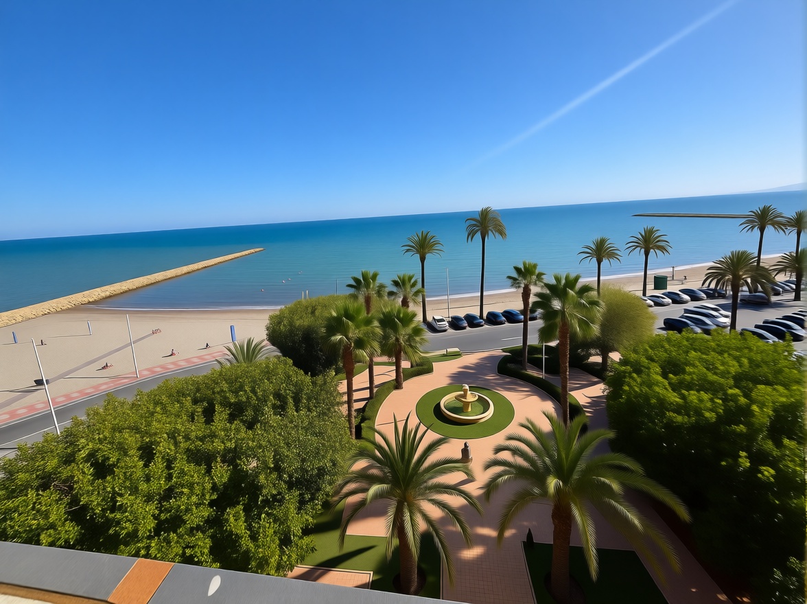 Appartement en première ligne de plage à Santa Pola — Vue mer