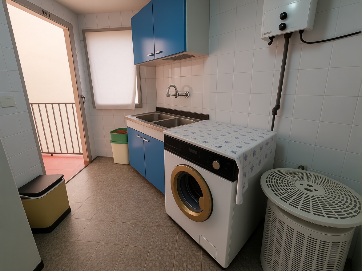 Appartement en première ligne de plage à Santa Pola — Cuisine
