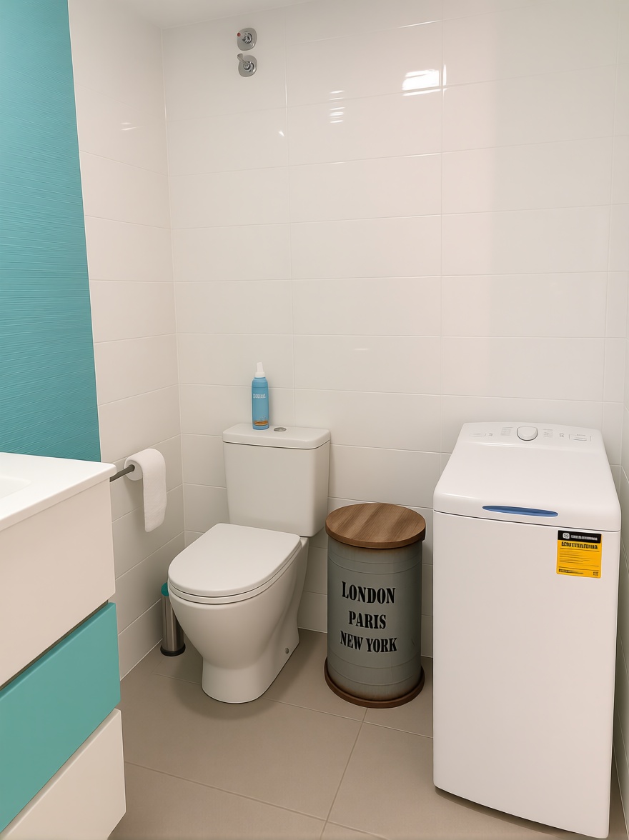 Piso en primera línea de playa en Santa Pola — Cocina