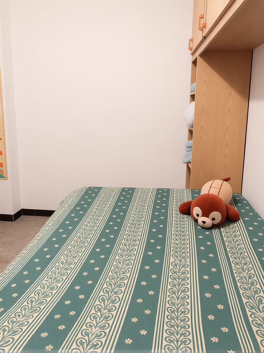 Piso en primera línea de playa en Santa Pola — Dormitorio