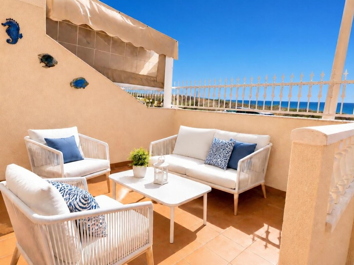 Chalet con acceso directo a playa en Santa Pola