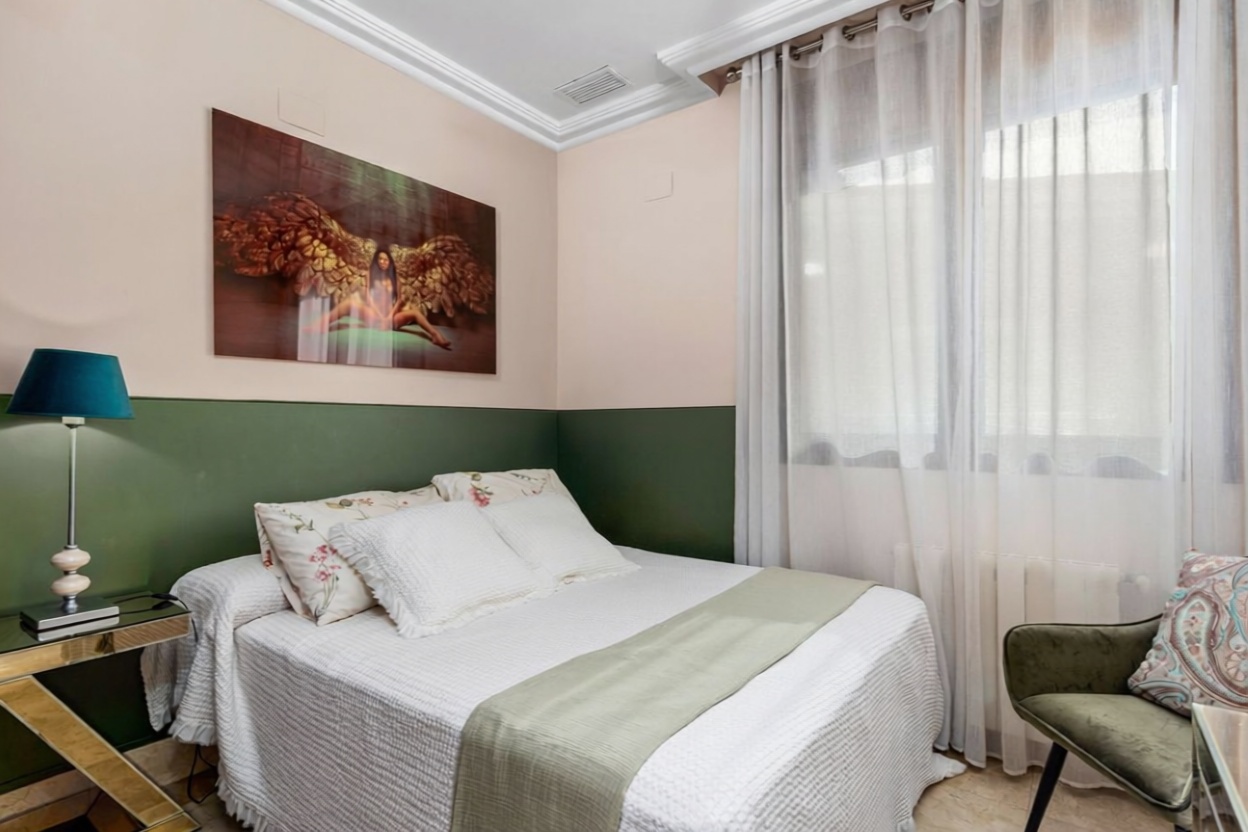 Chalet avec accès direct à la plage à Guardamar del Segura — Chambre