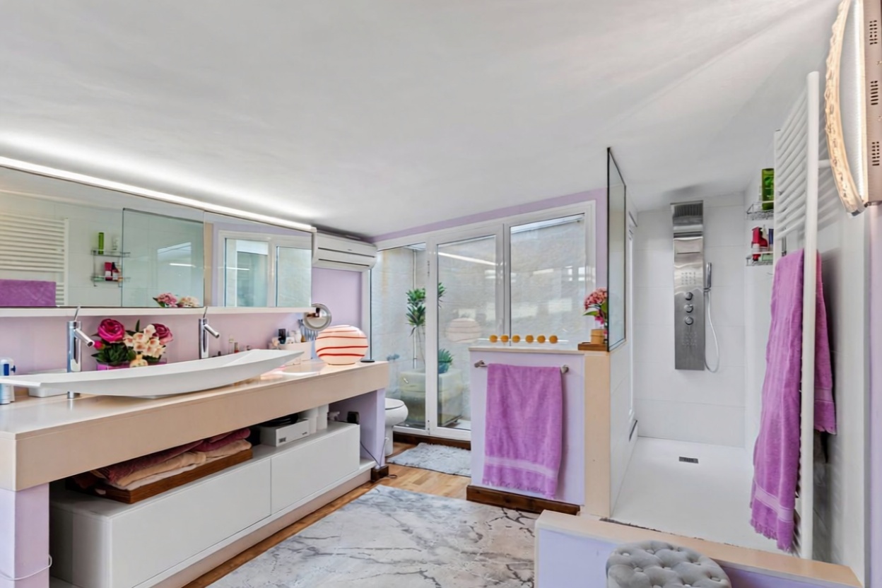 Chalet avec accès direct à la plage à Guardamar del Segura — Sanitaires