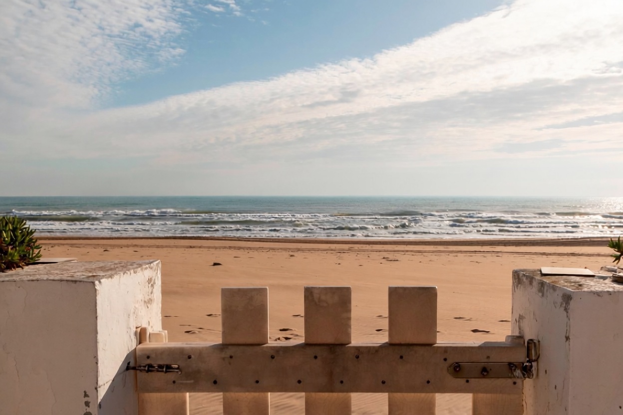 Chalet con acceso directo a playa en Guardamar del Segura