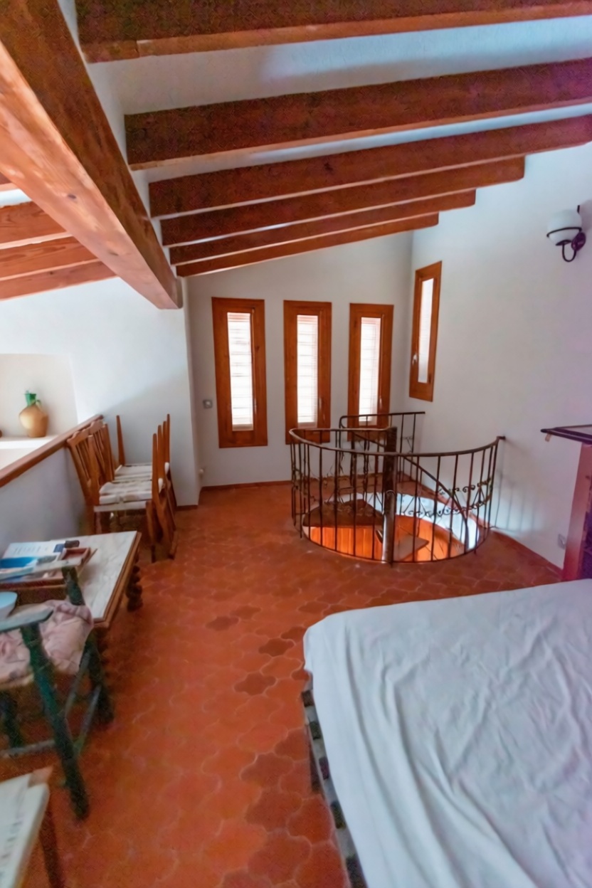 Chalet con acceso directo a playa en Guardamar del Segura — Dormitorio