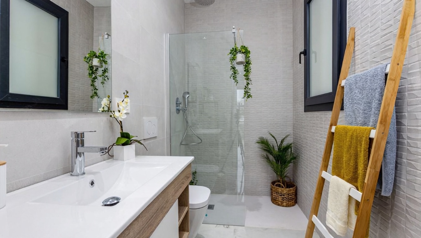 Appartement en attique en première ligne de mer à Guardamar del Segura — Sanitaires