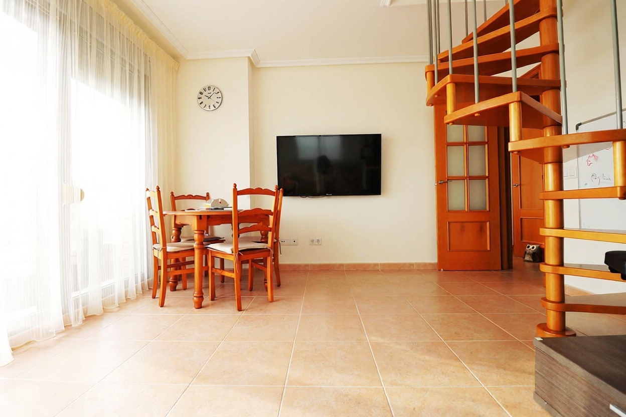Seafront attic in Guardamar del Segura — Bedroom