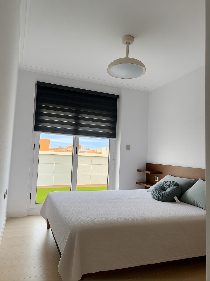Appartement en première ligne de plage à Torrevieja — Chambre