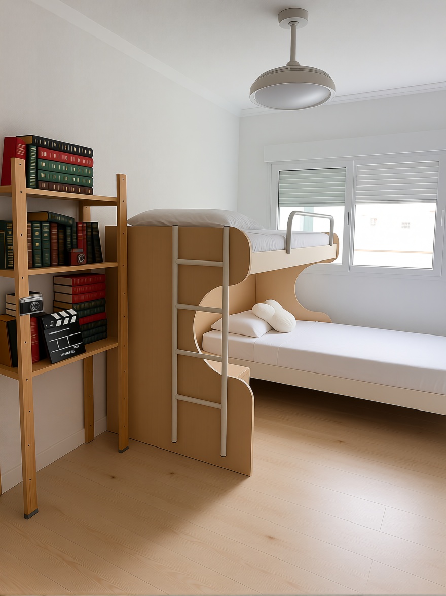 Appartement en première ligne de plage à Torrevieja — Chambre