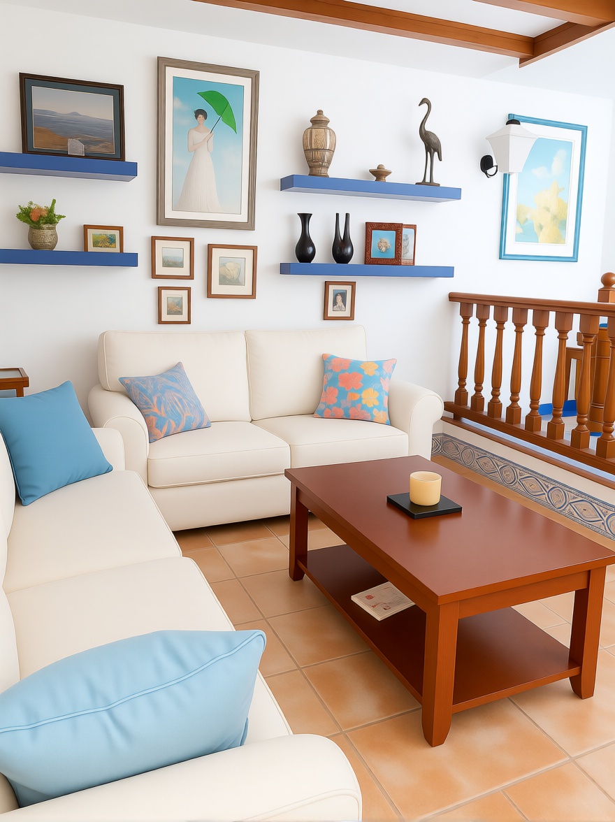 Chalet avec accès direct à la plage à Guardamar del Segura — Séjour