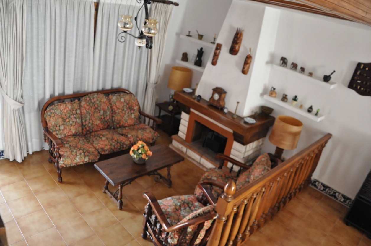 Chalet avec accès direct à la plage à Guardamar del Segura — Séjour