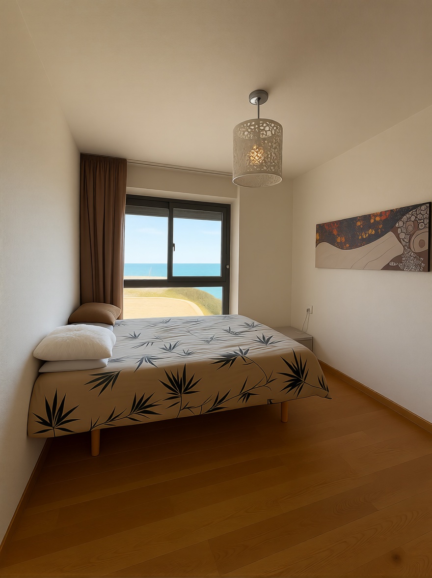 Beachfront flat in Guardamar del Segura — Bedroom