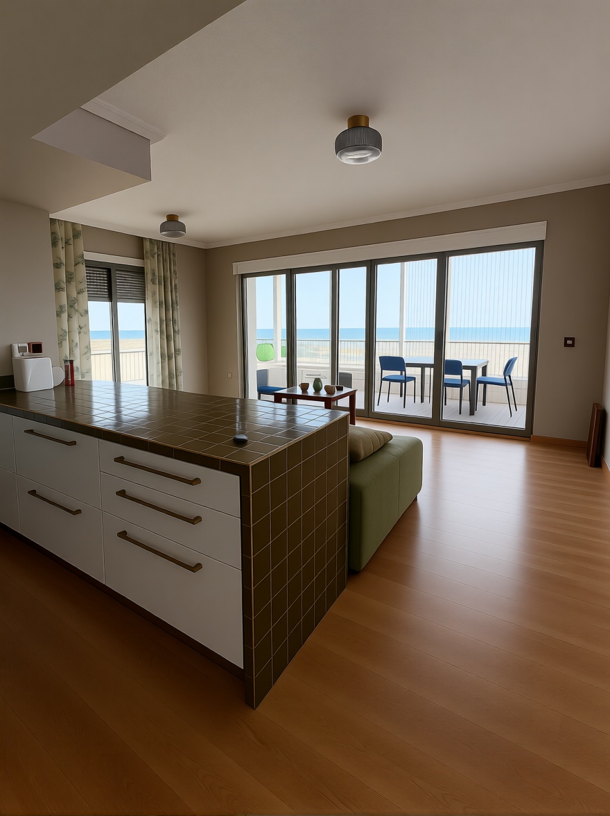 Beachfront flat in Guardamar del Segura — Kitchen