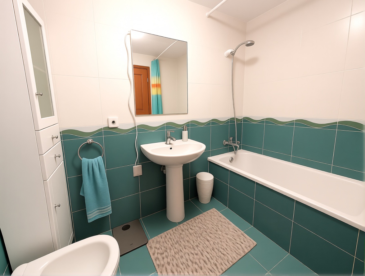 Beachfront flat in Guardamar del Segura — Bathroom