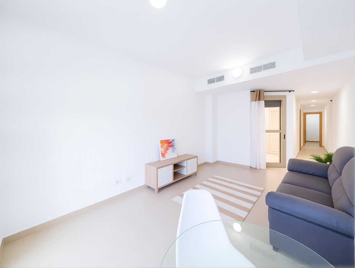 Wohnung in erste Strandlinie in Guardamar del Segura — Wohnzimmer