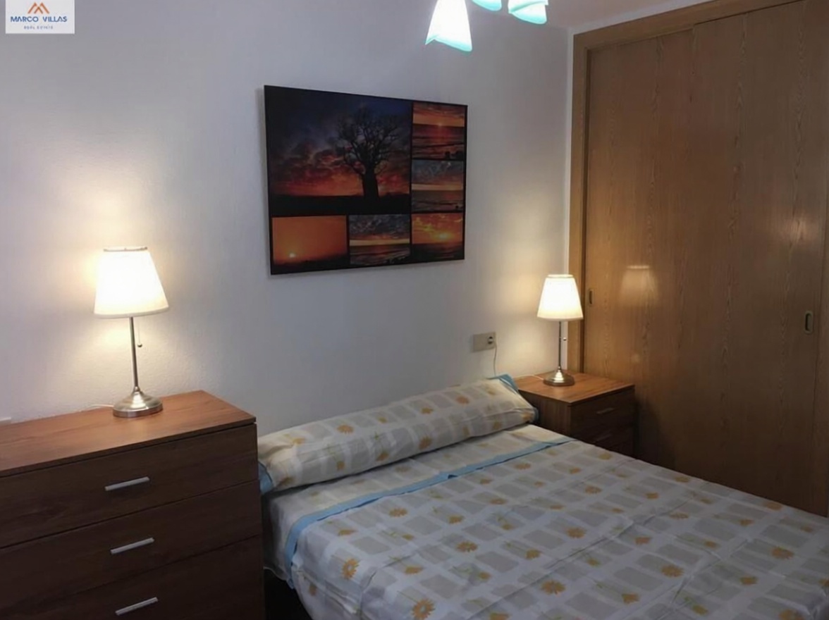 Beachfront flat in Guardamar del Segura — Bedroom
