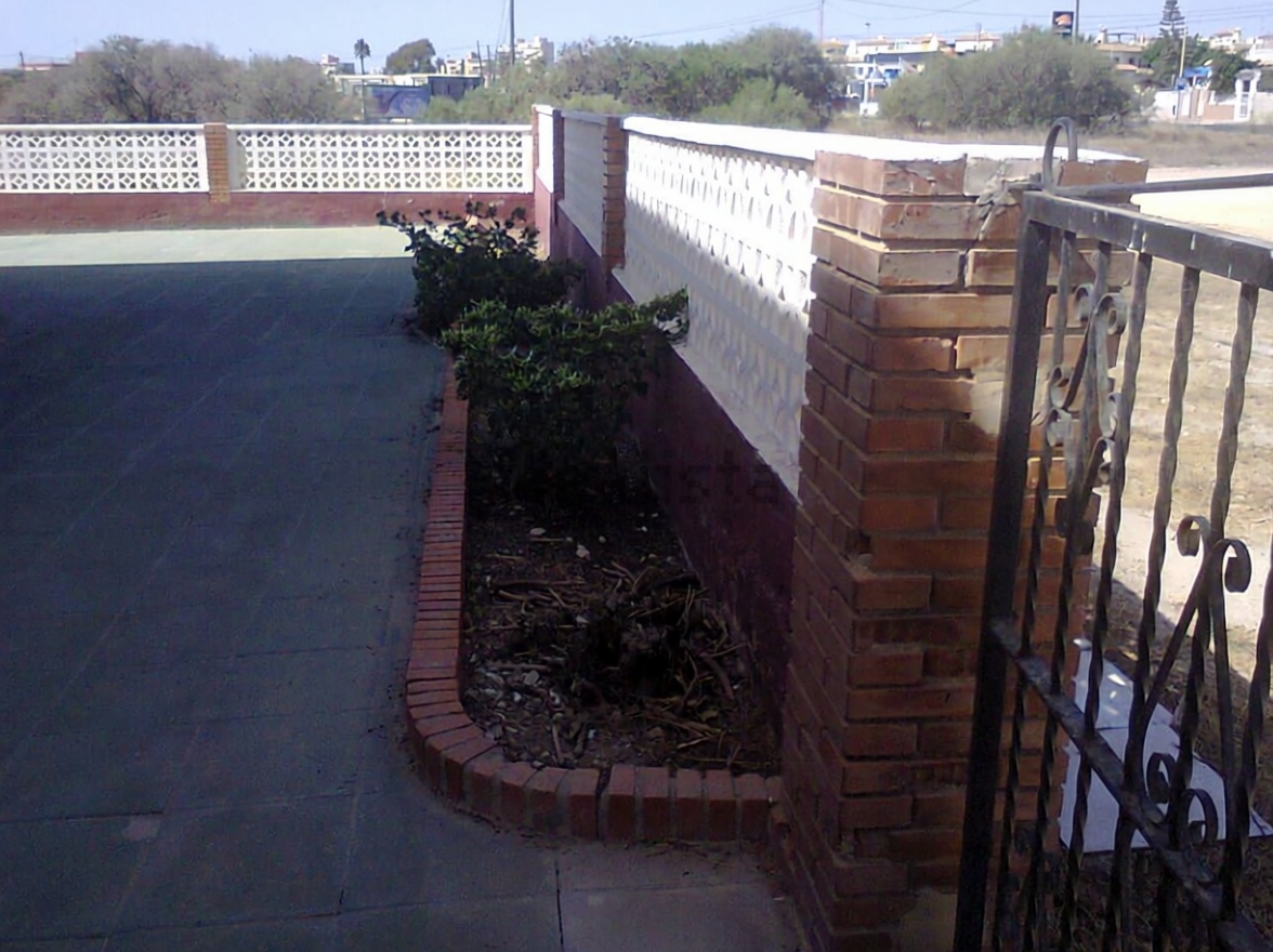 Chalet con acceso directo a playa en Torrevieja — Jardín