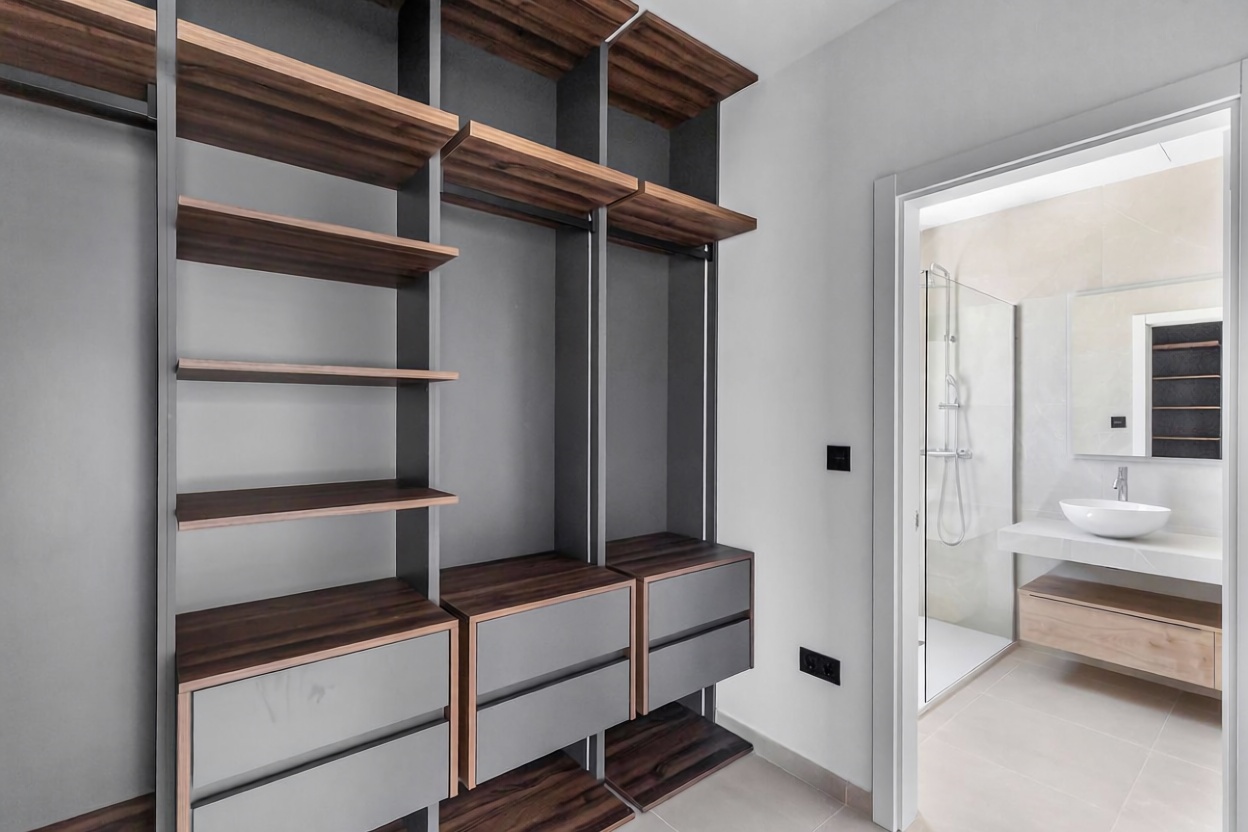 Chalet con acceso directo a playa en Torrevieja — Dormitorio