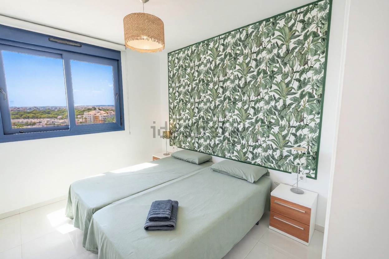Seafront attic in Torrevieja — Bedroom