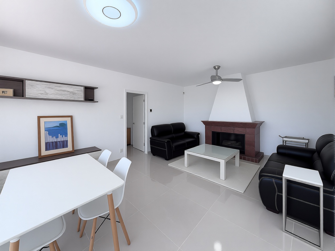 Chalet con acceso directo a playa en Torrevieja — Salón