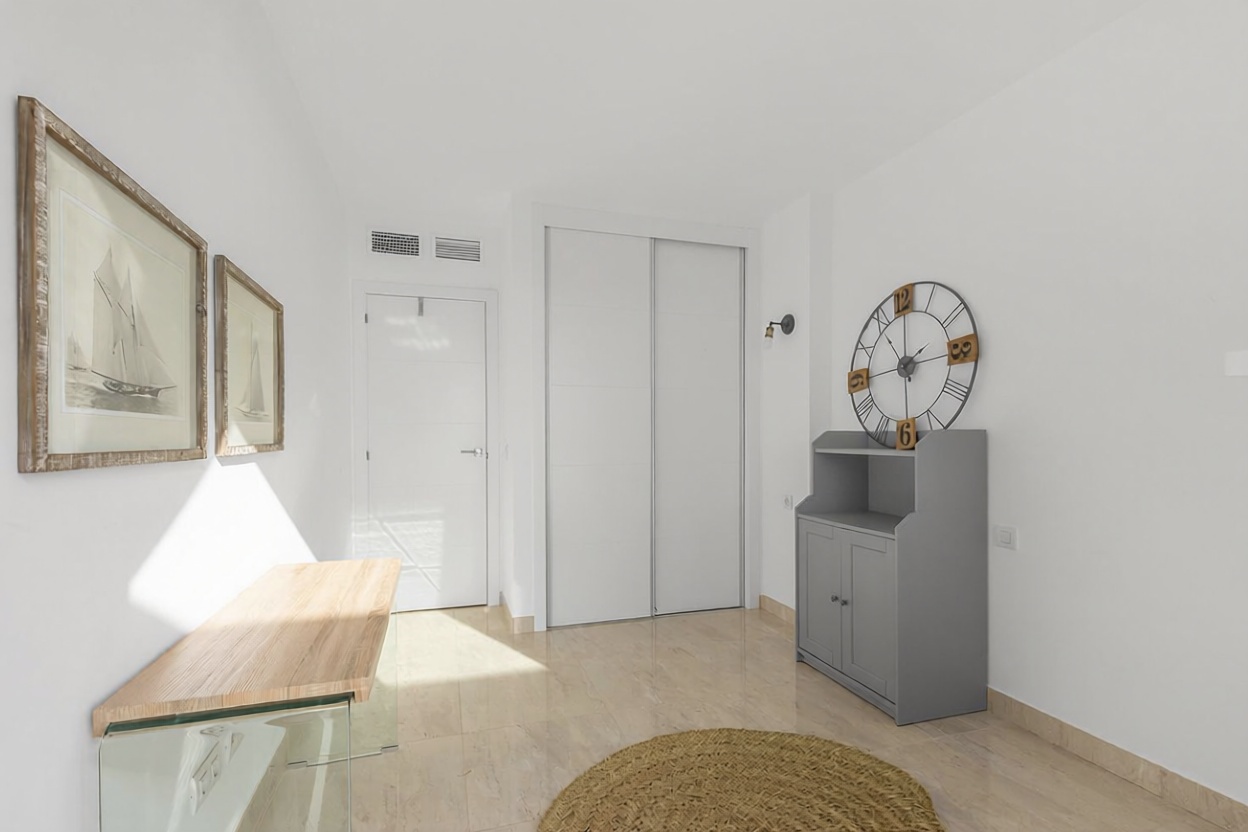 Seafront attic in Torrevieja — Sea terrace