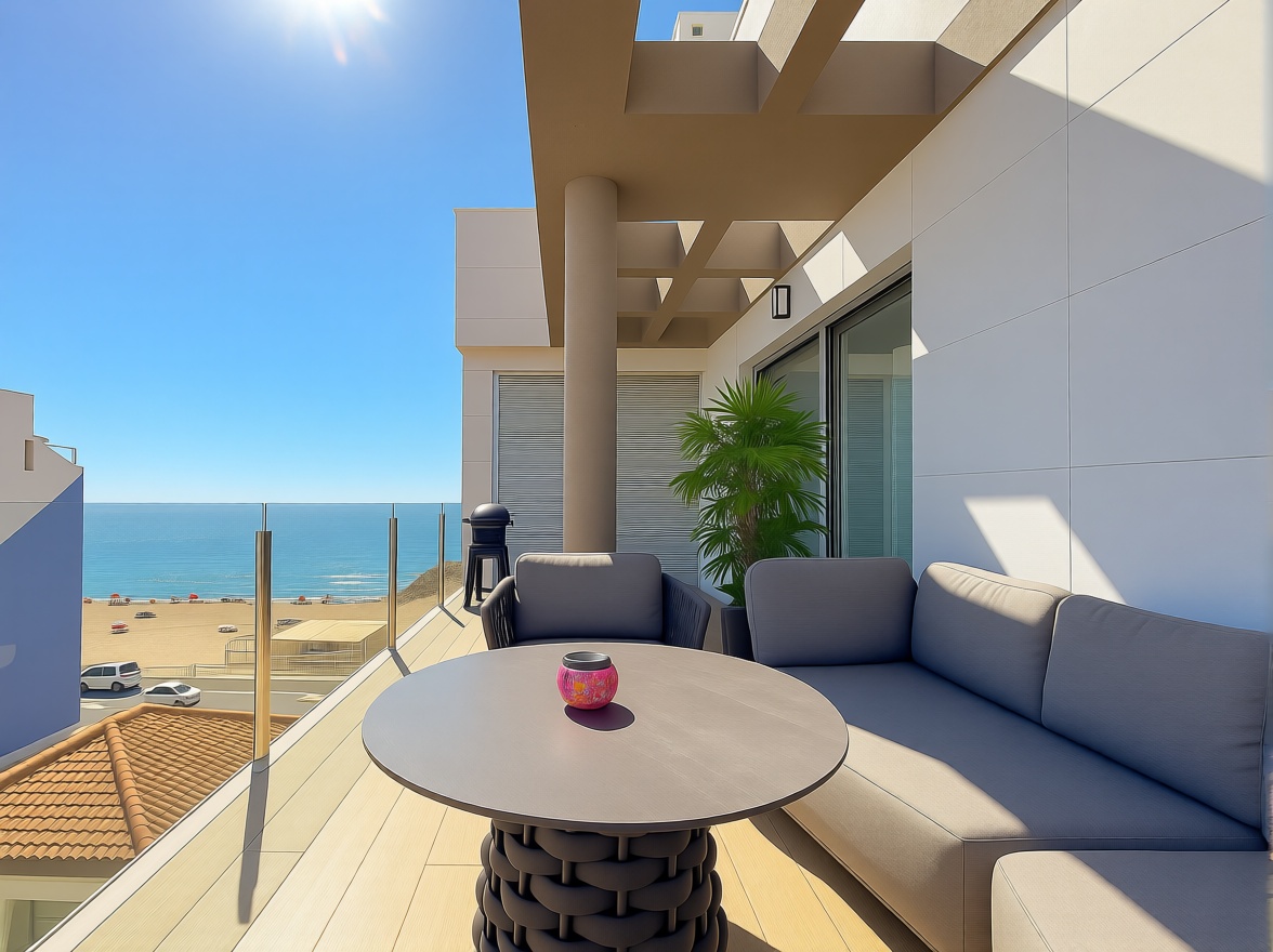 Ático en primera línea de mar en Torrevieja