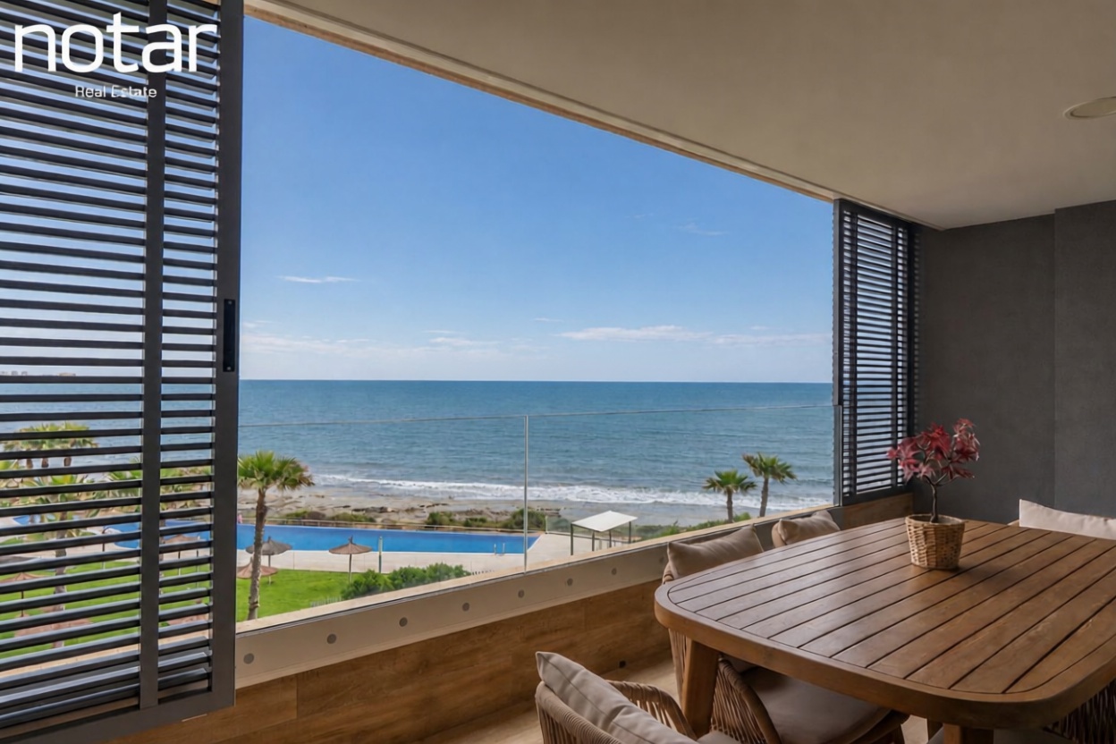 Wohnung in erste Strandlinie in Orihuela