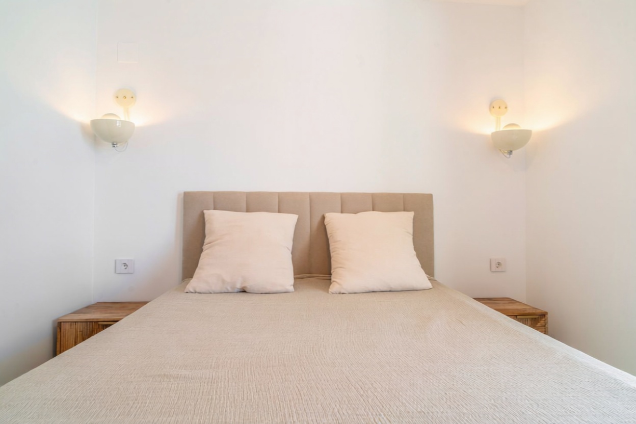 Appartement en première ligne de plage à Torrevieja — Chambre