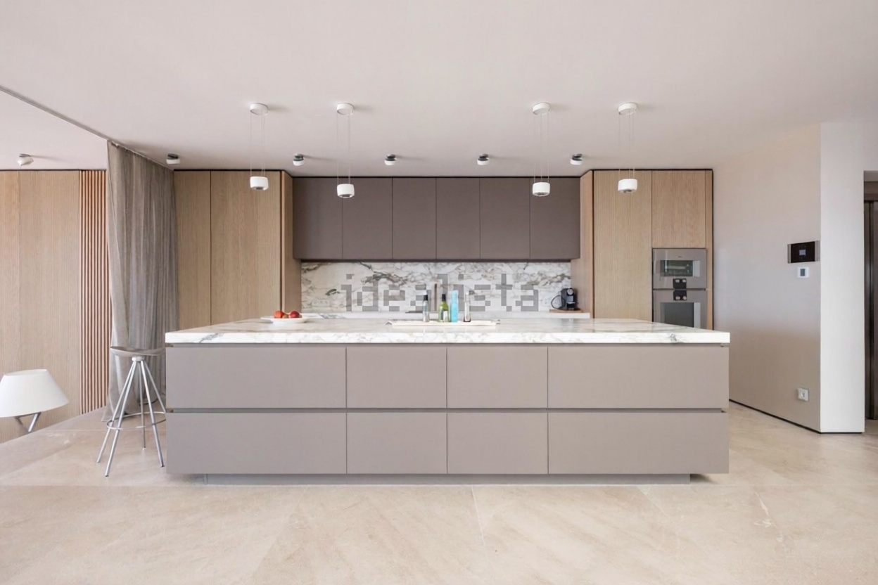 Chalet with direct beach access in Santa Margalida — Kitchen