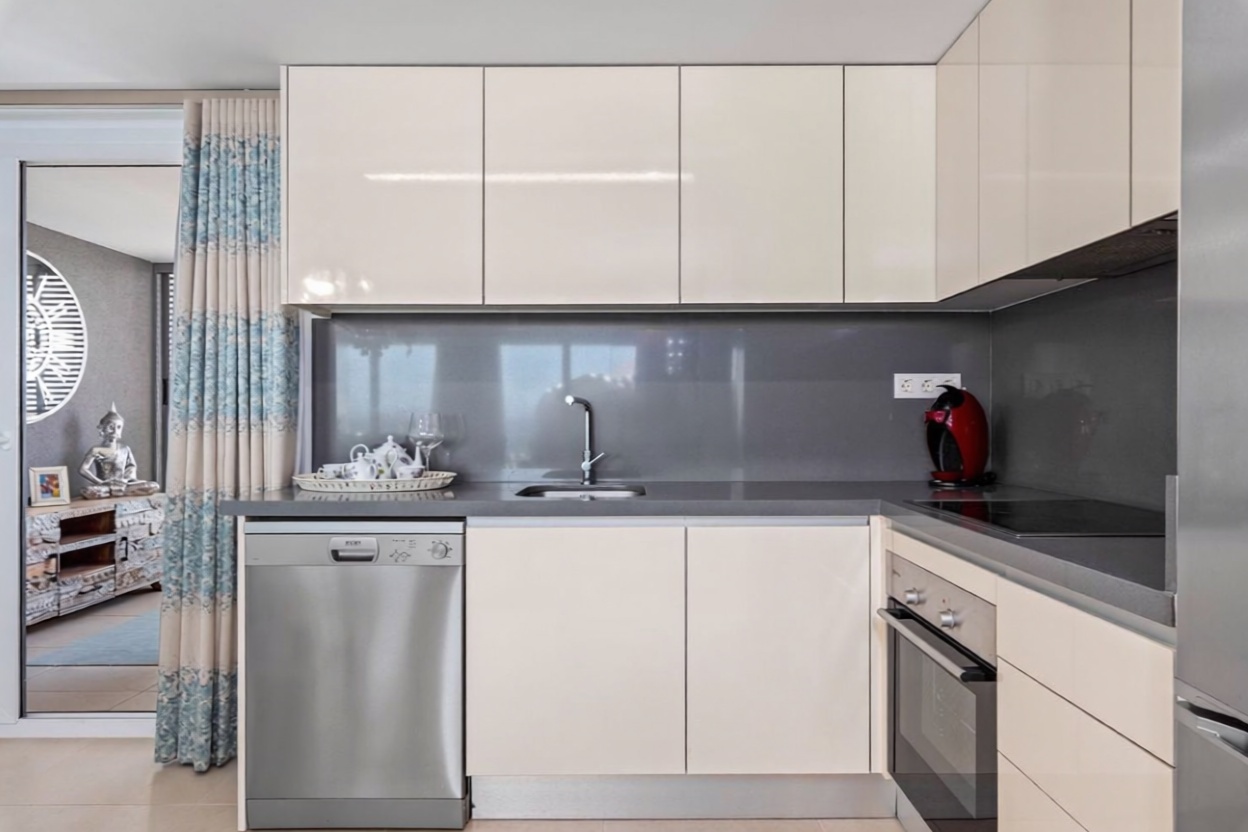 Chalet con acceso directo a playa en Torrevieja — Cocina